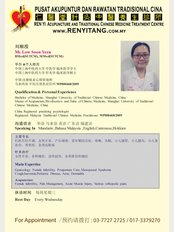Ren Yi Acupuncture and Traditional Chinese Medicine - PS-G-3A,PJU 6,Pusat Perniagaan Pelangi Sentral Pelangi Damansara,Persiaran Surian,, Petaling Jaya, 47800, 