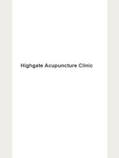 Highgate Acupuncture Clinic - 17-19 View Road, London, N6 4DJ, 