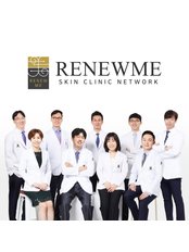 Renewme Skin Clinic - Seoul, Songpa-gu, Olympic-ro 114 9th Floor, Subway Line 2 (Green) Jamsilsaenae Station, Exit 4. KEB Hana Bank building 9th floor, Seoul, 138861,  0