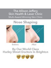 Dermal Fillers - Nose Shaping - Allison Jeffery Skin Health and Laser Clinic