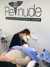 Semi Perm makeup - Practice Therapist at Renude  Clinic