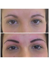 Abby Stacey - Advanced Skin Treatment - Bedlington - Semi permanent hair stroke eye brows 