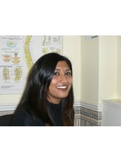 Dr Vena Banga BSc (Hons) MSc DC -  at Hitchin Chiropractic Clinic