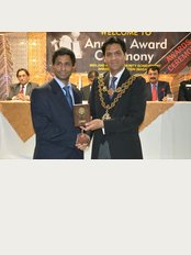 Ayurveda Pain Care Clinic - Award for Special Ayurveda Marma Therapy