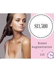 Breast Augmentation with a lift - Cairns Plastic Surgery
