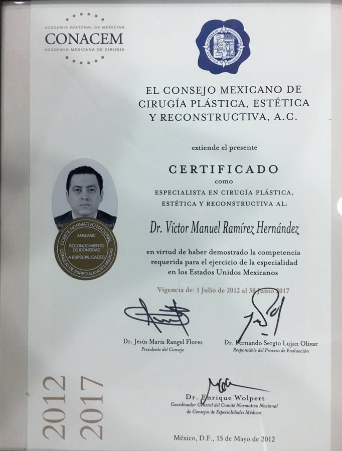 Victor Ramirez Cirujano Plástico in Mexicali, Mexico