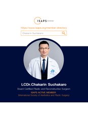 Dr. Chakarin Plastic Surgery - Dr. Chakarin Suchakaro Active Member of ISAPS 