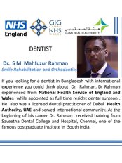 Dr S M Mahfuzur  Rahman - Dentist at Best Dental Brace & Implant Clinic