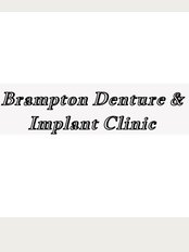 Brampton Denture and Implant Clinic - Unit 312-2250 Bovaird Drive East, Brampton, Ontario, L6R 0W3, 