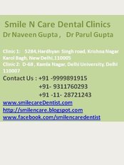 Smile N Care Dental Clinics - Find us
