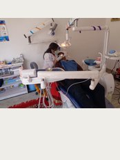 A2Z Dental Care - Dr.Gunjan at work 