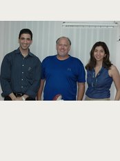 Dr.Turners Speciality Dental Center - Dr .A Turner and F.Turner with patient Dale Stephens Texas USA