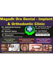Magadh Oro Dental - Implant & Orthodontic Clinic - Doctors Board of Magadh Oro Dental - Implant 6 Orthodontic Clinic 