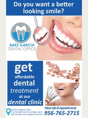 Baez Garcia Dental Office - Av. Juarez #125, Nuevo Progreso, Tamaulipas, 88810, 