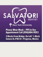 Salvatori Dentist - Sonora 103-D, Nuevo Progreso, Tamaulipas, 88801, 