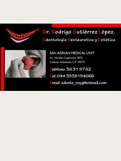 Odontología Especializada - b. card