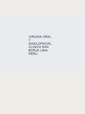 Cirugia Oral Y Maxilofacial Clinica - Av. Guardia Civil 337, Lima, 