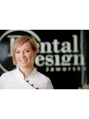 M.D. Alexandra Jaworska, specialisation: endodontics with microscope, artistic-aesthethic dentistry, working with the celebrities' smiles -  at Dental Design