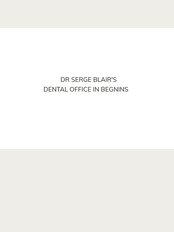 Dental Office of Dr. Serge Blair - Route de Saint-Cergue 14, Begnins, 1268, 