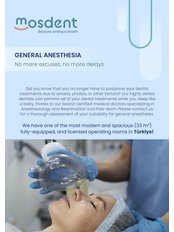 General Anesthesia for dental treatments - MosDent Dental Hospital