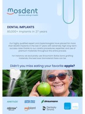 Dental Implants - MosDent Dental Hospital