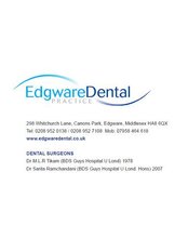 Edgware Dental Practice - 298 Whitchurch Ln, Stanmore Edgware Canons Park, London, Greater London, HA8 6QX,  0
