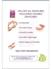 Dental Spa 25 - Online Only: 10% Off All Dentures including Flexible Dentures at Dental Spa 25 