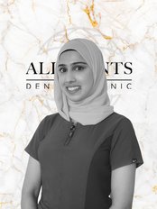 Miss Aleema Akhtar - Dental Therapist at All Saints Implant and Dental Specialist Clinic