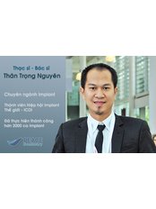 MS-DDS Than Trong Nguyen - ITI, ICOI member, implantologist, oral surgeon.  - Deputy Practice Manager at Peace Dentistry
