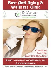 Dr.Venus Institute of Skin & Hair - Above Kazana Jewllers, Chandanagar, Hyderabad, Telangana, 500050,  0