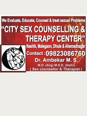City Sex Counselling & Therapy Center - 5, Doctors house opp. new CBS., ROYAL HUB , CAMP ROAD , MALEGAON, NASHIK, MAHARASHTRA, 422011, 