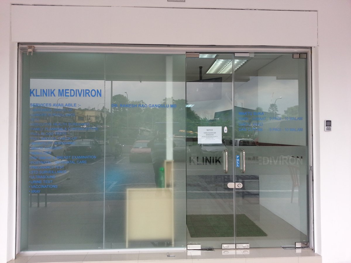 Klinik Mediviron Bukit Jalil / Klinik Mediviron Medical Check Up Price