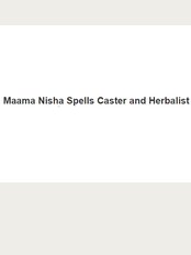 Maama Nisha Spells Caster and Herbalist - 320 Com Street, Sandton, 