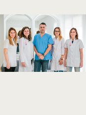 Clinica del Mar - Dr Pilar Ruiz, Dr Aitana del Prado, Midwife Antonio Rivera, Dr Patricia Moreno, Dr Maria Luisa Rivero