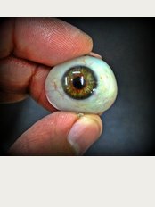 Art Eyes a custom made artificial eye centre - Prosthetic Eye made by 3D technique