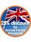 City Marshall - reduced armed forces discount 