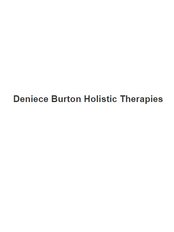 Deniece Burton Holistic Therapies - 8 Easton Gardens, Borehamwood, Hertfordshire, WD6 2PJ,  0