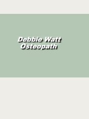 Debbie Watt - Osteopath - Newmarket Medical Practice - 153 Newmarket, Louth, LN11 9EH, 
