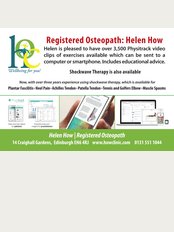 The How Osteopathic Clinic - Osteopathy with Exercises 