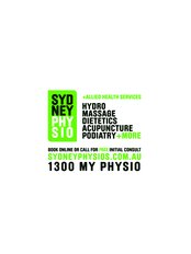 Sydney Physiotherapy and Sports Injury Clinic - Ashfield - 20 Distribution Place, Seven Hills, NSW, 2147,  0