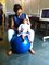 SAINI PHYSIOTHERAPY AND CHILD DEVELOPMENT CLINIC - on balance ball with 8 month old avkeerat 
