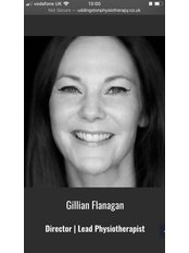 Mrs Gillian Flanagan - Practice Director at Uddingston Physiotherapy & Rehabilitation Clinic
