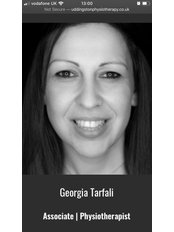 Miss Georgia Tarfali - Physiotherapist at Uddingston Physiotherapy & Rehabilitation Clinic