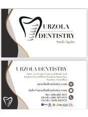 Urzola Dentistry - Digital Card