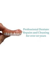 Oral Implant Supplies and Services - Professional denture repairs and cleaning