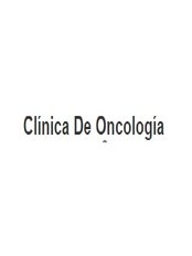 Clínica De Oncología - Oncology Clinic in Mexico