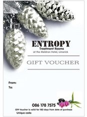 Entropy Treatment Rooms - Christmas Gift Voucher